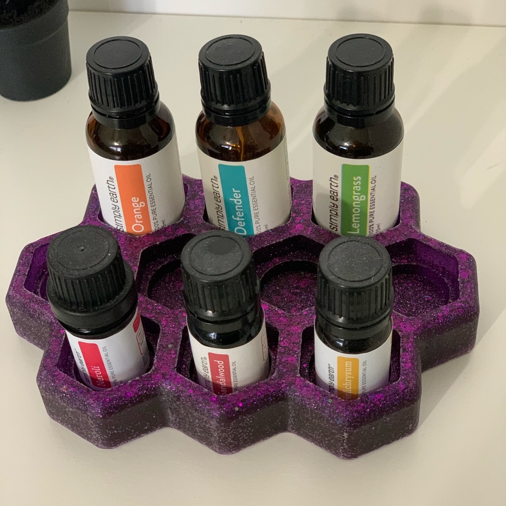 Essential Oil Holder Display 10 Bottles 5ml & 15ml